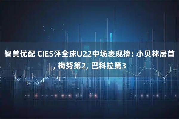 智慧优配 CIES评全球U22中场表现榜: 小贝林居首, 梅努第2, 巴科拉第3